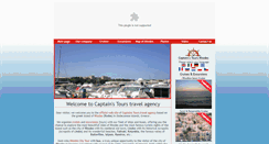 Desktop Screenshot of captains-tours.gr